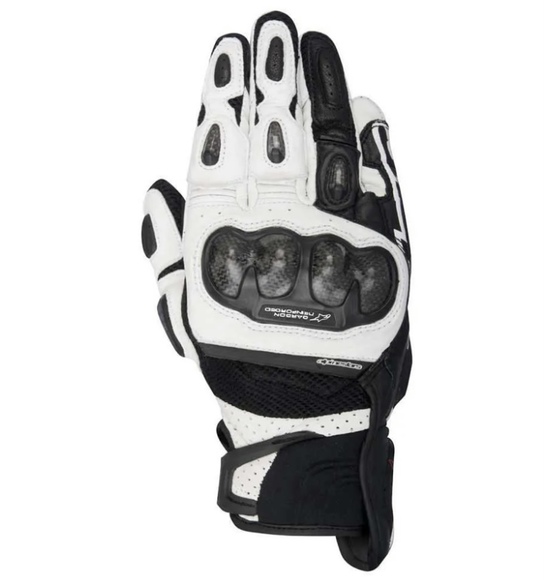 Woman’s Stella SP X Air Carbon Motorcycle Glove Full Grain Leather Short Cuff - Picture 1 of 14